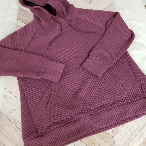 NWT GreenTea purple hoodie size large - Picture 4 of 9